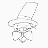 Fan-art à colorier « Navet » by Poome