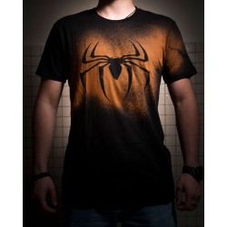 t-shirt geek et manga jeux video unisexe  homme spiderman