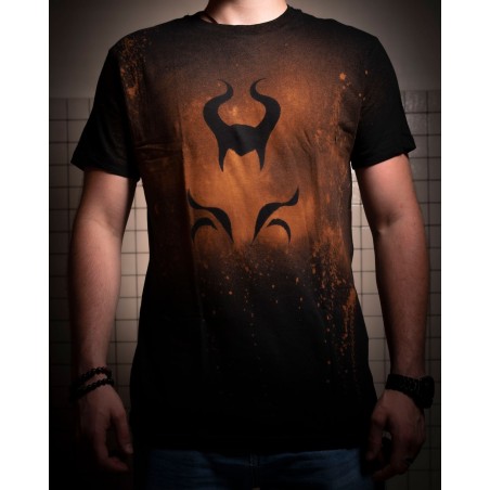 t-shirt geek et manga jeux vidée unisexe homme malefique